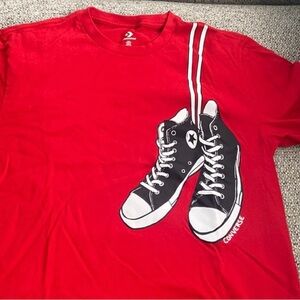 Red converse t-shirt